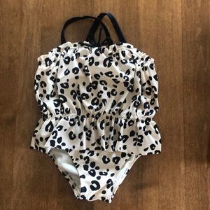 Baby Gap leopard bathing suit